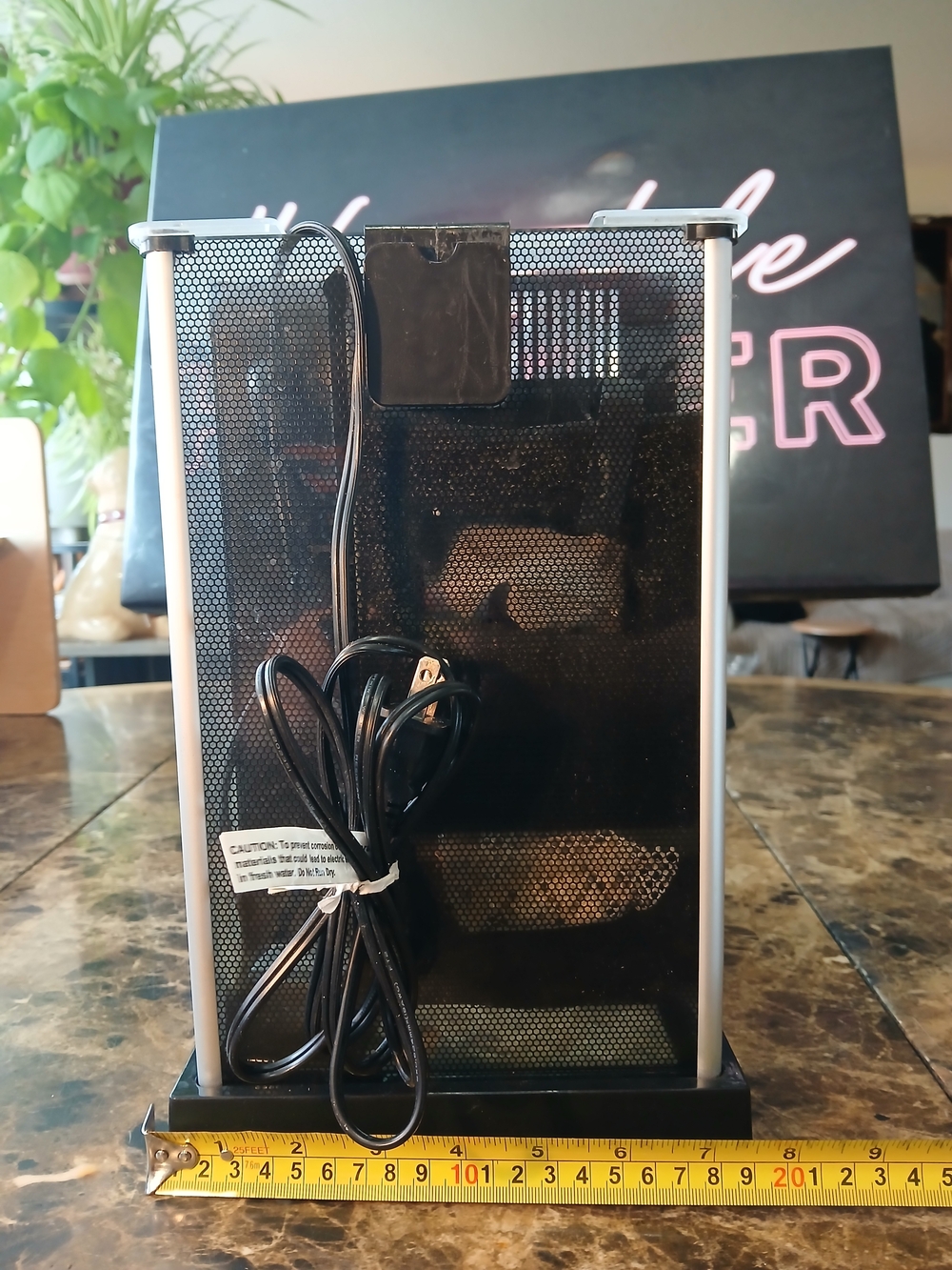 Fluval Spec V Aquarium Kit, 5-Gallon, Black tested works great
The Fluval Spec - Picture 4 of 12